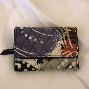 Vera Bradley wallet and lanyard